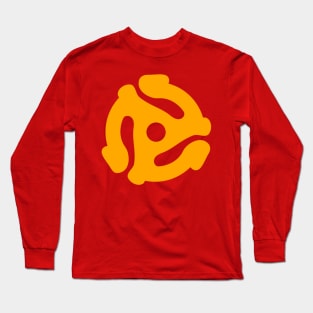 45 RPM Record Adapter (flat) Long Sleeve T-Shirt